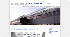 Desktop Screenshot of cl-bergmann.de